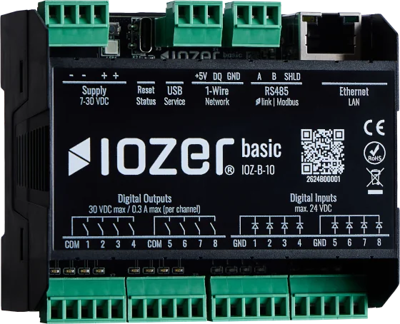 Freigestellter IOZER basic Automatisierungscontroller